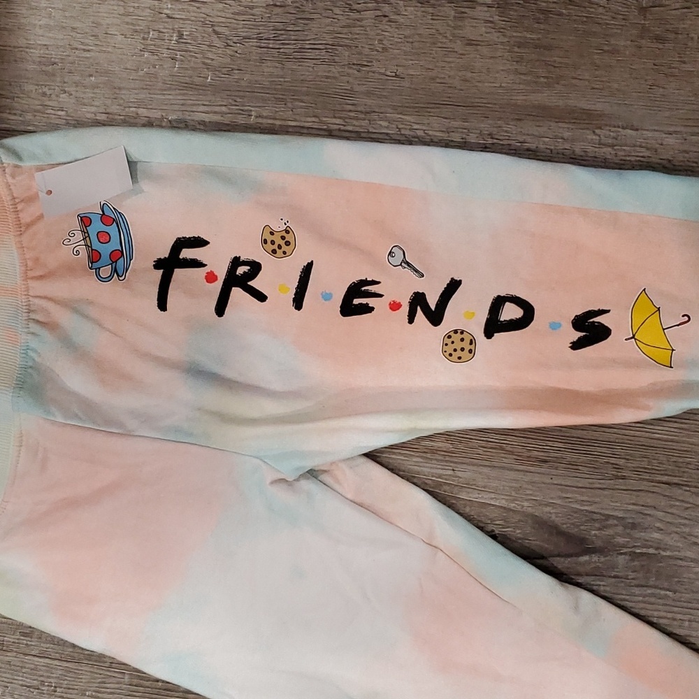 Friend's Tie Dye Leggings Size Medium 7/8 — image 2 of 3